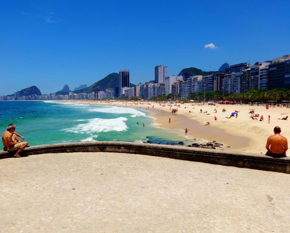 Copacabana 3 Suites, Andar Alto Com Vista Mar, 9 Camas, Enorme, Wifi 300Mb, Ar Condicionado Em Todas Suites, Pauloangerami Mvc1812 Rio de Janeiro Zewnętrze zdjęcie