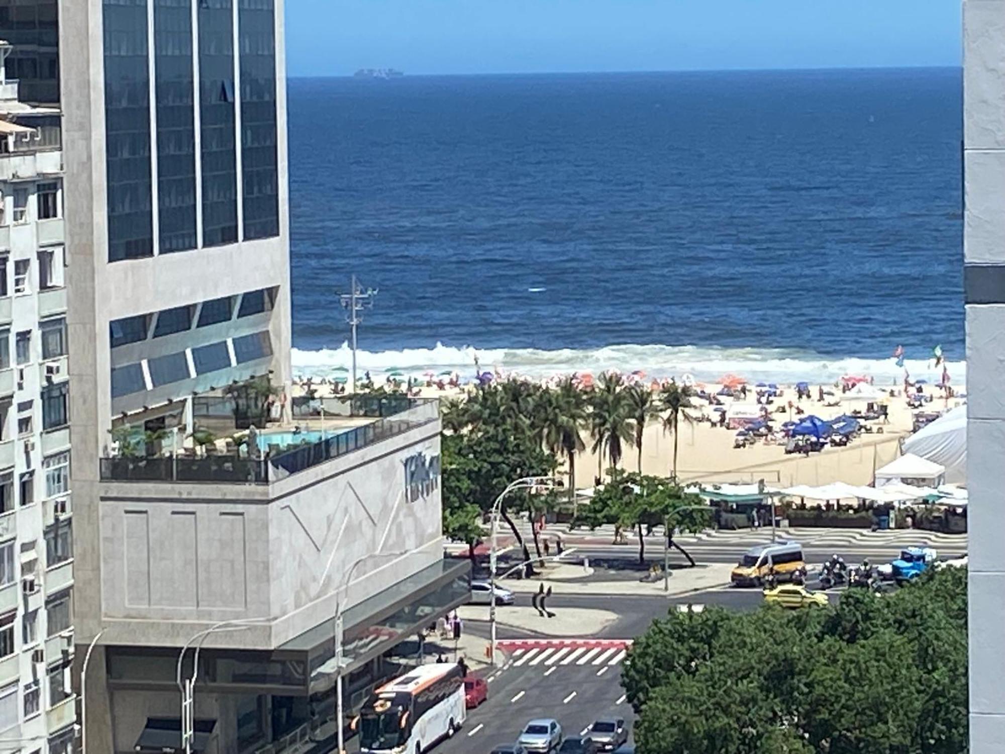 Copacabana 3 Suites, Andar Alto Com Vista Mar, 9 Camas, Enorme, Wifi 300Mb, Ar Condicionado Em Todas Suites, Pauloangerami Mvc1812 Rio de Janeiro Zewnętrze zdjęcie
