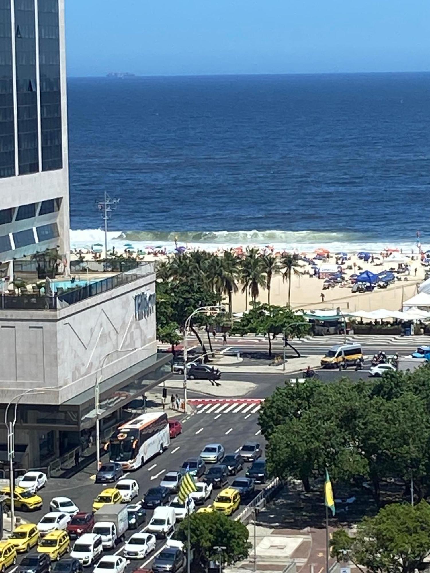 Copacabana 3 Suites, Andar Alto Com Vista Mar, 9 Camas, Enorme, Wifi 300Mb, Ar Condicionado Em Todas Suites, Pauloangerami Mvc1812 Rio de Janeiro Zewnętrze zdjęcie