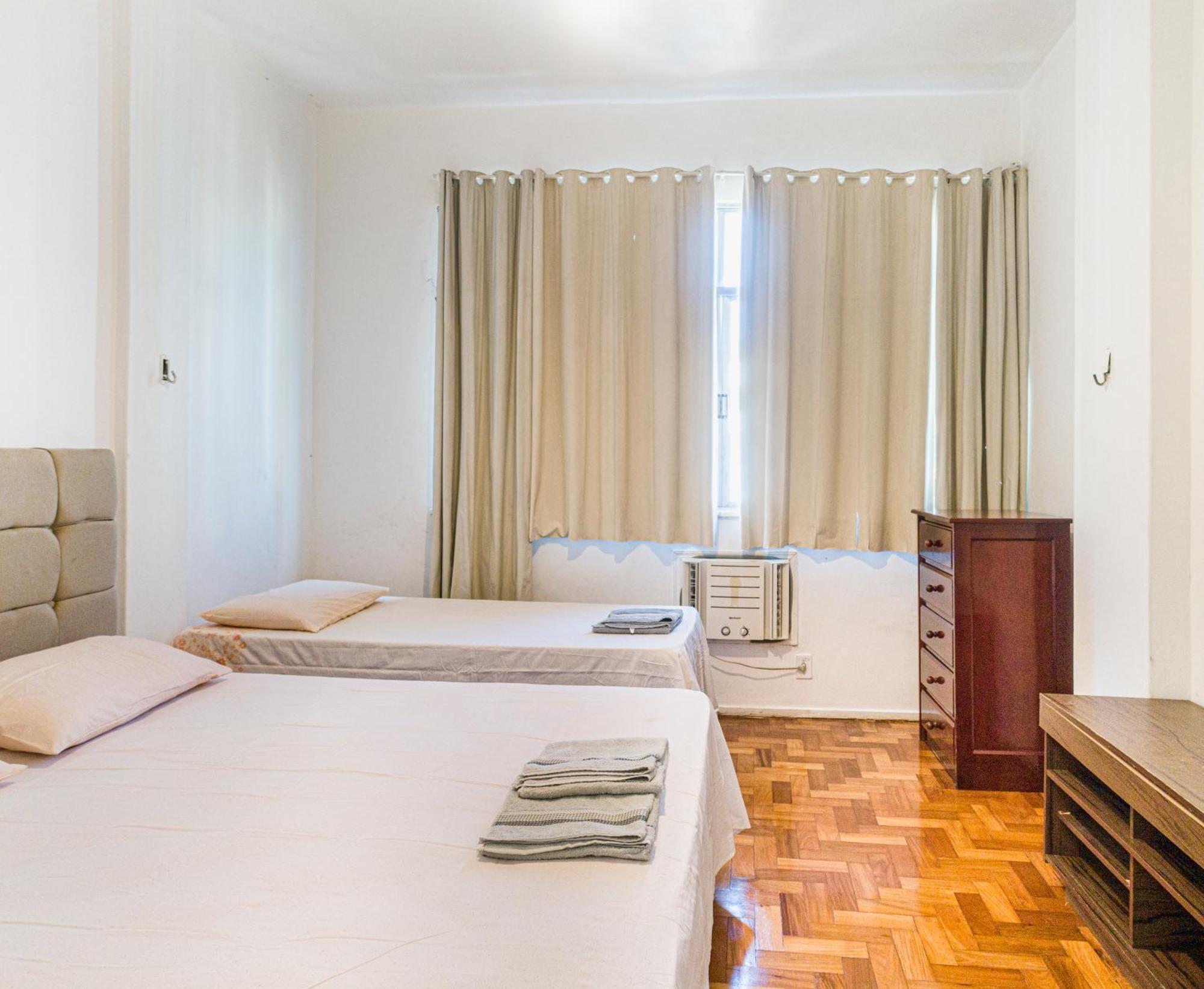 Copacabana 3 Suites, Andar Alto Com Vista Mar, 9 Camas, Enorme, Wifi 300Mb, Ar Condicionado Em Todas Suites, Pauloangerami Mvc1812 Rio de Janeiro Zewnętrze zdjęcie